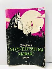 Disneyland's Mystifying Magic Book 1970 from Haunted Mansion Original picture