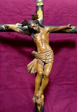 Magnificent Wooden Sculpture of Christ - Circa: Early 18 Century picture