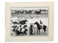 Rare Turfotos Horse Racing July 1965 “Trojan Fleet” 11”x14” Mounted Photograph picture