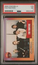 2002 COACHELLA #20 FOO FIGHTERS PSA 7 NM ROOKIE RC picture