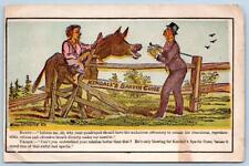 KENDALL'S SPAVIN CURE*QUACK MEDICINE*ANIMALS HUMANS*RAND McNALLY CO TRADE CARD picture