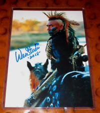 Wes Studi signed autographed photo Toughest Pawnee in Dances With Wolves 1990 picture