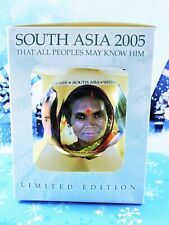 Intl Mission Board Glass Christmas Ornament 2005 South Asia Limited Edition IOB picture