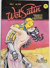 Last Gasp Wet Satin #2 Women's Erotic Fantasies Boarded & Bagged  picture