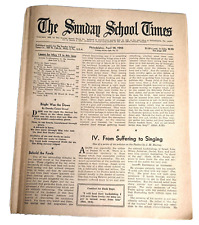 1956 The Sunday School Times Paper PA Philadelphia April 28 Complete picture