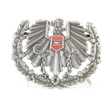 Genuine Austrian Army Eagle Hat Cap Beret Pin Badge Cockade Military Austria picture