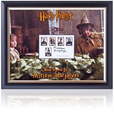 Miriam Margolyes Harry Potter Hand Signed Stamp Presentation AFTAL COA picture