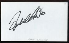 Julie Christie signed autograph auto 3x5 Cut British Actress in Billy Liar picture