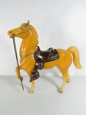 Vintage Breyer Fury Glossy Palomino Prancer No Mold Mark P43 With Saddle picture