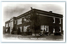 c1930's Lincoln School Hays Kansas KS Unposted Vintage RPPC Photo Postcard picture