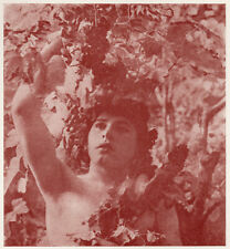 PAUL PICHIER, BACCHANTE, 1905Full Plate Halftone, Austrian Pictorialism picture