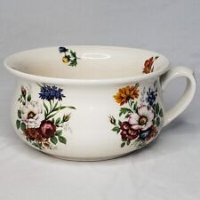 Antique Arthur Wood Ceramic Small Floral Chamber Pot picture