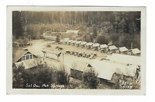 Vintage RPPC Sol Duc Hot Springs Port Angeles Washington Ellis 5106 Postcard picture