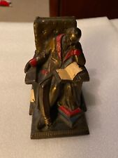 Vintage K & O Bookend ~ Sleeping Scholar ~ Shakespeare picture