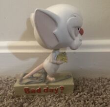 VTG Pinky and The Brain 1997 Warner Bros Store Exclusive Brain Bobblehead Nodder picture