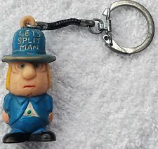 Vtg 1960's-70s Comic Strip Keychain Key Ring Collectible Amish 
