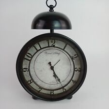 Sterling & Noble alarm clock Vintage style Robert Abbey series. Testes & working picture