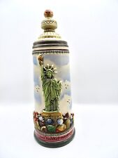 GERZ 1985 STATUE OF LIBERTY BEER STEIN 100th Anniversary #2847 Made in Germany picture