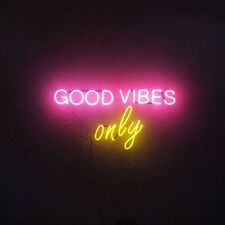 Good Vibes Only Neon Sign Light Lamp 20