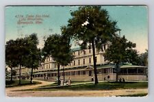 Minneapolis MN-Minnesota, Tonka Bay Hotel, Lake, c1912 Vintage Souvenir Postcard picture