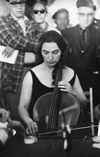 Charlotte Moorman Plays Cello 1967 OLD PHOTO picture