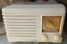 Vintage Fada Tube Radio, Model 749, Cream Colored Case picture