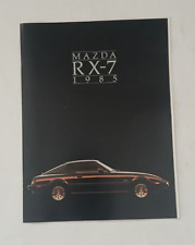 Vintage Mazda 1985 RX-7 Brochure picture