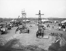 1922 Tractor Show Vintage Old Photo 8.5