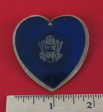  ORIGINAL WWII ARMY SWEETHEART HEART BROOCH PIN  picture