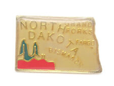 North Dakota Fargo Bismarck Grand Forks Vintage Lapel Pin picture