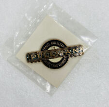 Rare 1950s Pullman Train Sleep And Comfort Enameled Lapel Pin 22 picture