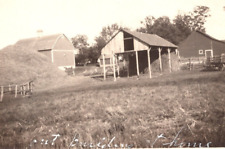 RPPC Out Building Farm Home MAPLE PLAIN Minnesota ANTIQUE Postcard AZO 1904-1918 picture
