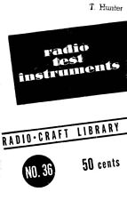 Servicing Manual RADIO TEST INSTRUMENTS (1947) – Vintage Antique Info picture