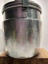 Vintage Alumium Fresh-O-Later Keeps Food Fresh Hinged Canister picture