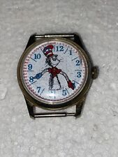 Vintage 1972 Dr Seuss Cat In The Hat See Through Back Lafayette Watch Co Swiss picture