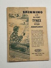 Vintage Fishing Spinning With Du Pont Tine Nylon Monofilament  picture