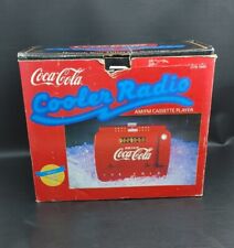 Vintage 1988 Coca-Cola Cooler Radio AM/FM Cassette Player Retro 1949 Old-Tyme picture