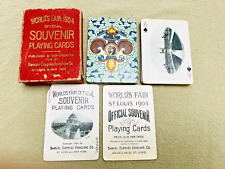 1904 Worlds Fair Official Souvenir Playing Cards St Louis Antique picture
