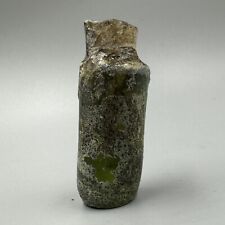 A Rare Unique Ancient Roman Glass Authentic Antique Bottle picture