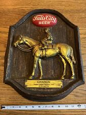 Fall City Beer Sign Display Horse Citation Triple Crown Winner 1948 Rare VTG picture