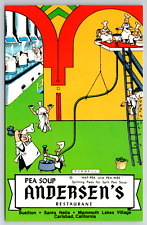 c1960s Andersen's Pea Soup Restaurant Vintage Postcard picture
