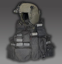 Id'd USAF 76th HS Huey Pilot Grouping HGU-56 Helicopter Helmet Air Survival Vest picture