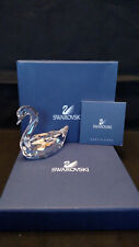 SWAROVSKI COLLECTIBLE CRYSTAL FIGURINE 0844168 SWAN SIGNED BY ARTIST RARE BNIB picture