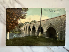 Whitmer’s Bridge Lancaster Pa Vintage Postcard picture