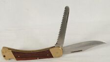 Puma 971 Game Warden Double Lock Back Folding Knife Vintage 1973 picture