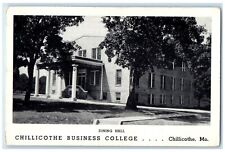 c1940 Dining Hal Chillicothe Business College Chillicothe Missouri MO Postcard picture