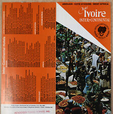 '70s Vintage Flyer Pamphlet Cote D'Ivoire Hotel Ivoire Inter Continental Abidjan picture