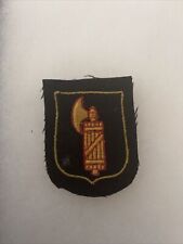 German WWII Orig Elite Guard 29th Waffen Gren Div der Italian Officer's Arm Shie picture