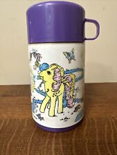 Vintage Hasbro My Little Pony MLP Thermos Purple 1990 picture