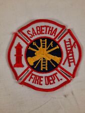 Sabetha  Fire dept patch fire department picture